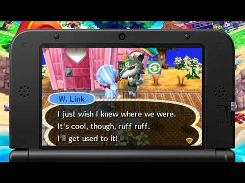 Welcome amiibo Nintendo Dream Village Tour in Animal Crossing: New Leaf