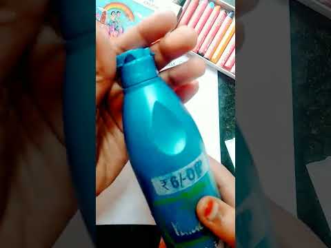 How to blend your wax crayons easily😍😍 easy way to blend your wax crayons😎😎#youtubeshorts #craftidea