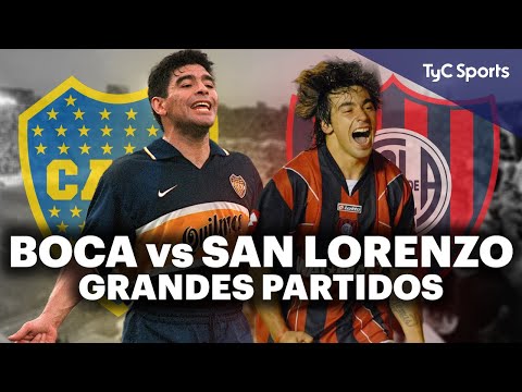BOCA vs SAN LORENZO ⚽ REVIVÍ LOS GOLES, GRANDES MOMENTOS Y CURIOSIDADES DE PARTIDOS HISTÓRICOS