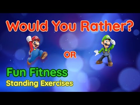 Would You Rather? WORKOUT - At Home Kids Fun Fitness Activity - Physical Education