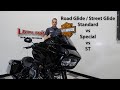 2022 Road Glide Street Glide Standard Vs Special Vs ST Harley Davidson