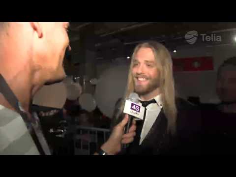 EUROVISION EXCLUSIVE! Backstage interview right after performence of Eyþór Ingi Gunnlaugsson