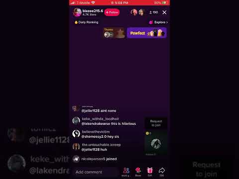 Tanya on Blazee profile 11/20/22