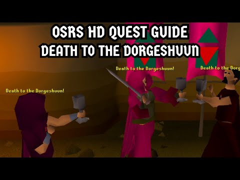 [OSRS HD Quest Guide] Death To The Dorgeshuun
