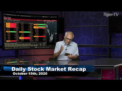 October 15th, Daily Stock Market Recap with Tom O'Brien - 2020