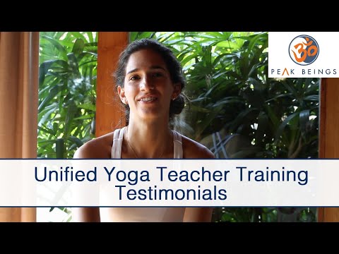 Peak Beings Yoga Testimonials - One Word to Describe the Unified Yoga Teacher Training (Bali)