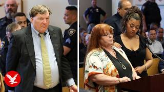 Victims' relatives speak out after confronting Gilgo Beach serial killer as he's sentenced to life