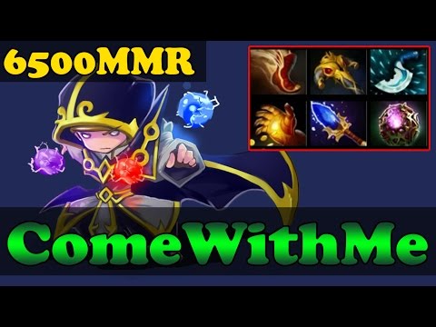 Dota 2 - ComeWithMe 6500 MMR Plays Invoker Vol 2 - Ranked Match Gameplay!