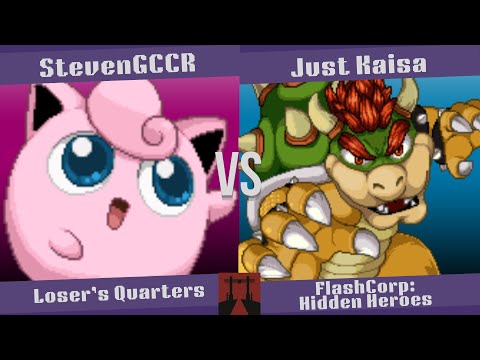StevenGCCR (Puff) vs. Just Kaisa (Bowser, G&W) - Loser's Quarters - FlashCorp: Hidden Heroes
