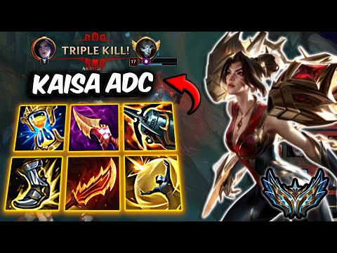 Kaisa vs Jhin ADC ( TripleKill ) Korea Challenger 1,860 LP | Patch 25.21