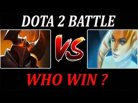 Naga Siren Versus Chaos Knight - Dota 2 Battle