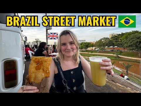 Trying Brazilian Street Food in the Countryside… WOW!