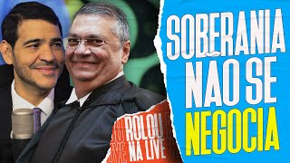 FLAVIO DINO ZOA OS EUA E MINISTRO JORGE MESSIAS DETONA TRUMP E A SANÇÃO CONTRA XANDÃO|Galãs Feios