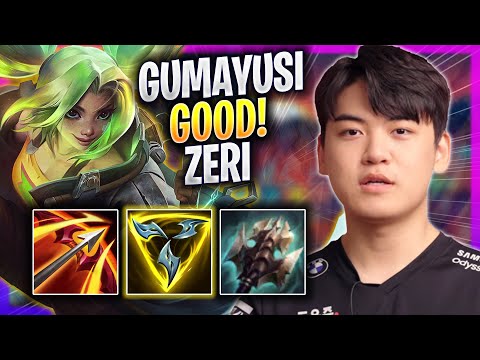 GUMAYUSI IS SO GOOD WITH ZERI! - T1 Gumayusi Plays Zeri ADC vs Aphelios! | Season 2023
