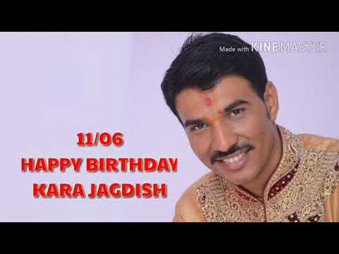 Happy birthday jagdish