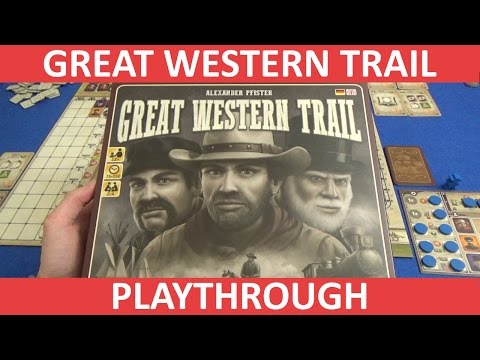 Great Western Trail - Full Playthrough