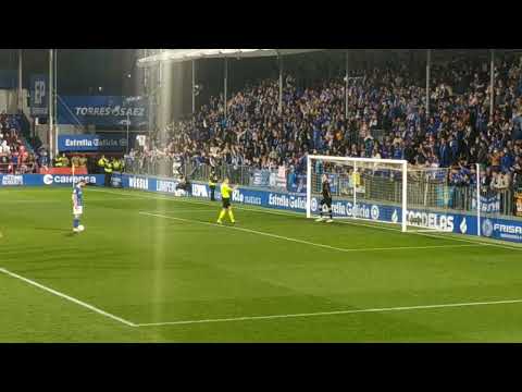 C.D. Lugo 1 - Real Oviedo 1; gol de Borja Bastón.