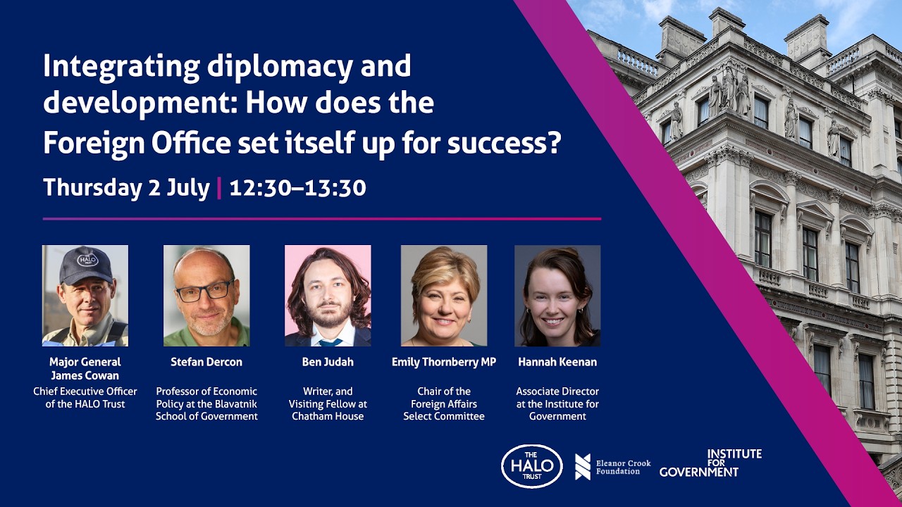 Integrating diplomacy and development: How does the Foreign Office set itself up for success?