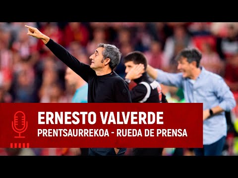 🎙️ Ernesto Valverde | post Athletic Club 3-0 Real Valladolid CF | J14 LaLiga