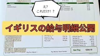 【暴露】イギリス勤務のリアル給与|NHS・税金・年金でいくら引かれる?