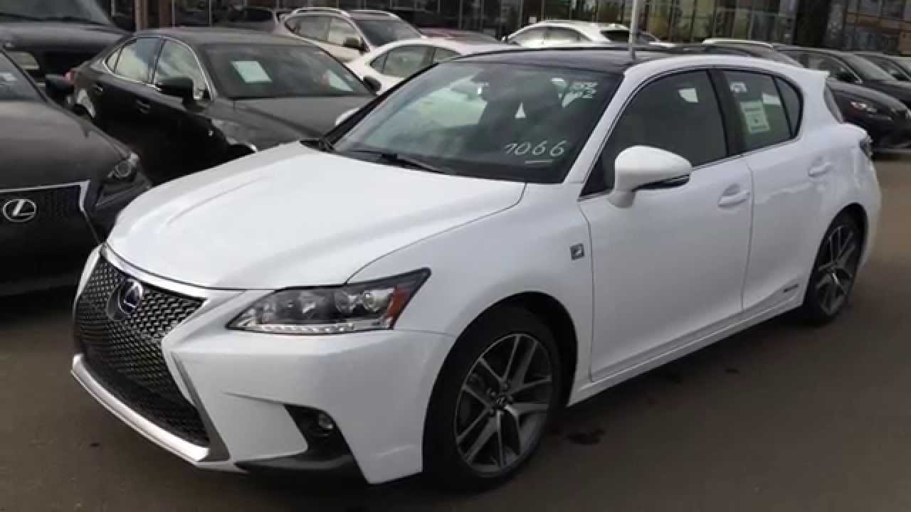 2015 Lexus CT 200h Hybrid F Sport Navigation Package Review