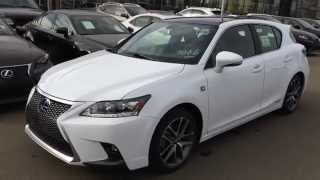 2015 Lexus CT 200h Hybrid F Sport Navigation Package Review