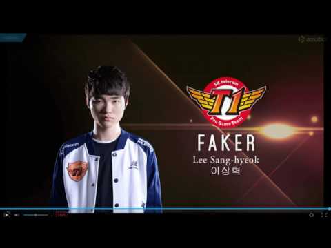 SKT Faker Stream 21-12-2016
