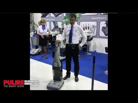Lindhaus LW30 pro L-ion demo at Pulire 2017