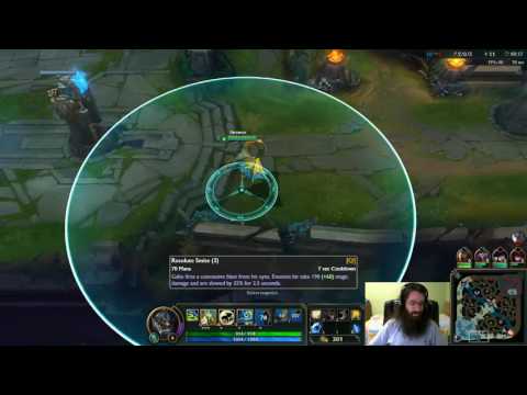 Let's Play LoL: Galio supporting Caitlyn vs Ashe and Lux