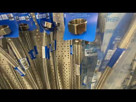 Гибкая подводка для вода из нержавейки