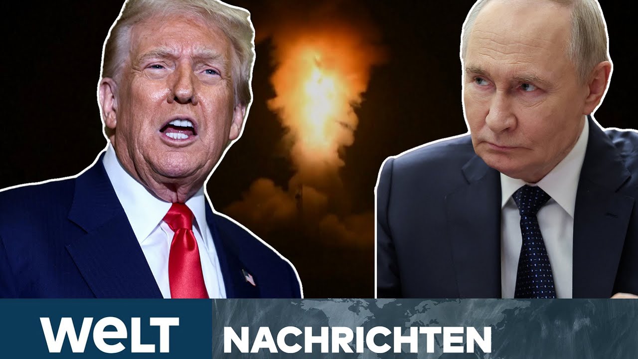 USA: Russland warnt! Trump kündigt neue Atomwaffentests an! I WELT LIVESTREAM