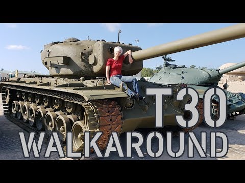 HD T30 American Heavy Tank Walkaround