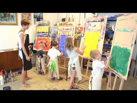 Grafická dílna v ateliéru ART Generace