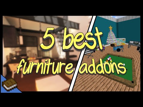 How to Install Furniture Addons - MINECRAFT EDUCATION