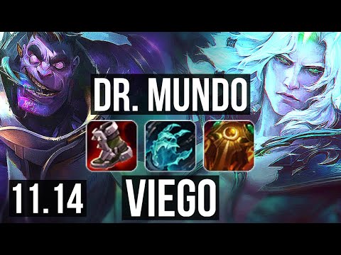 DR. MUNDO vs VIEGO (TOP) | Rank 2 Mundo, 6/3/12 | EUW Challenger | v11.14