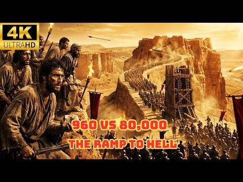 960 Rebels DEFIED 80,000 Roman Troops - The Siege of Masada