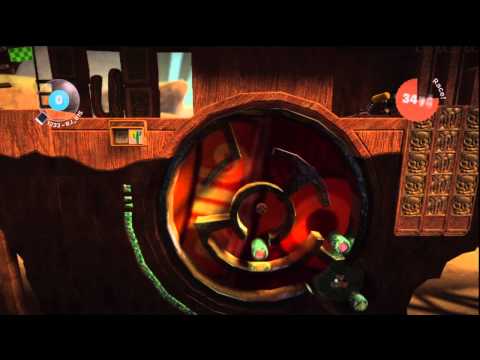 LittleBIGPlanet (720p HD) Walkthrough Part 45 - Puzzle Wheel - Score Challenge