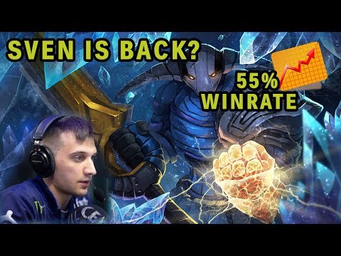 How EG.Arteezy plays Sven | 7k mmr games