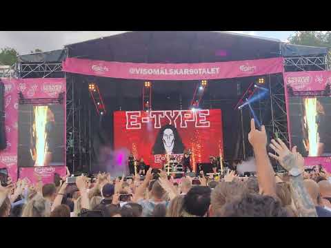 E-Type live Gothenburg 2022 - Angels Crying