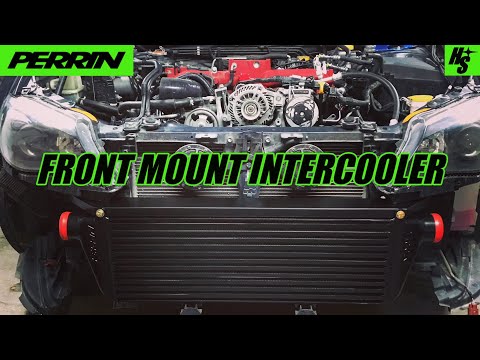 2013 STi Build Part 16 - Perrin FMIC Intercooler Install How To