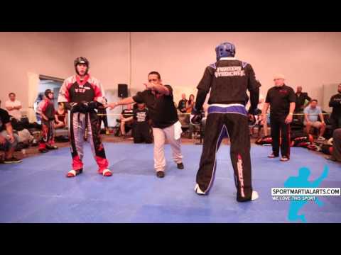2015 Pan American Int'ls - Jim Haymore v AhmAd Rice - Men's Team Sparring