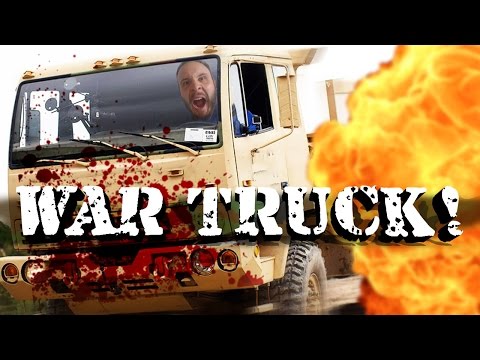 BLACK TRUCK DOWN - War Truck Simulator Gameplay