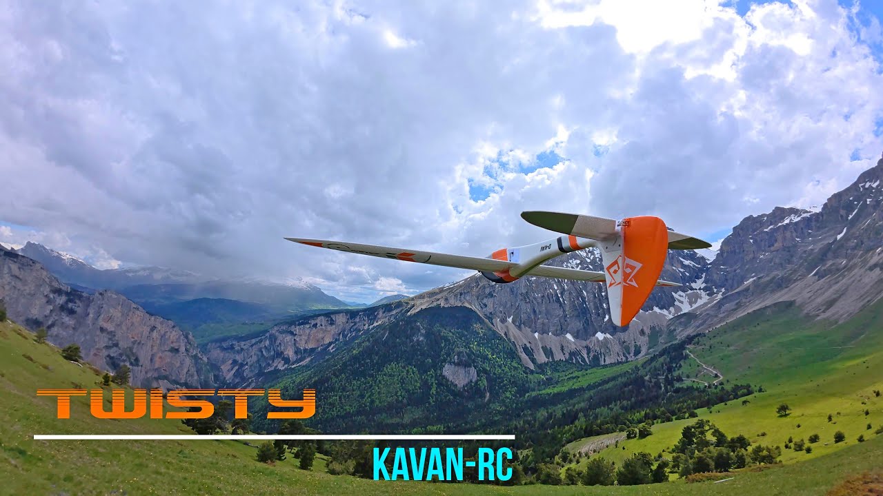 RC letadlo KAVAN Twisty 1512mm, zelená