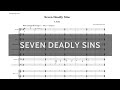 Seven Deadly Sins For Orchestra Alex Christodoulou In Full Score