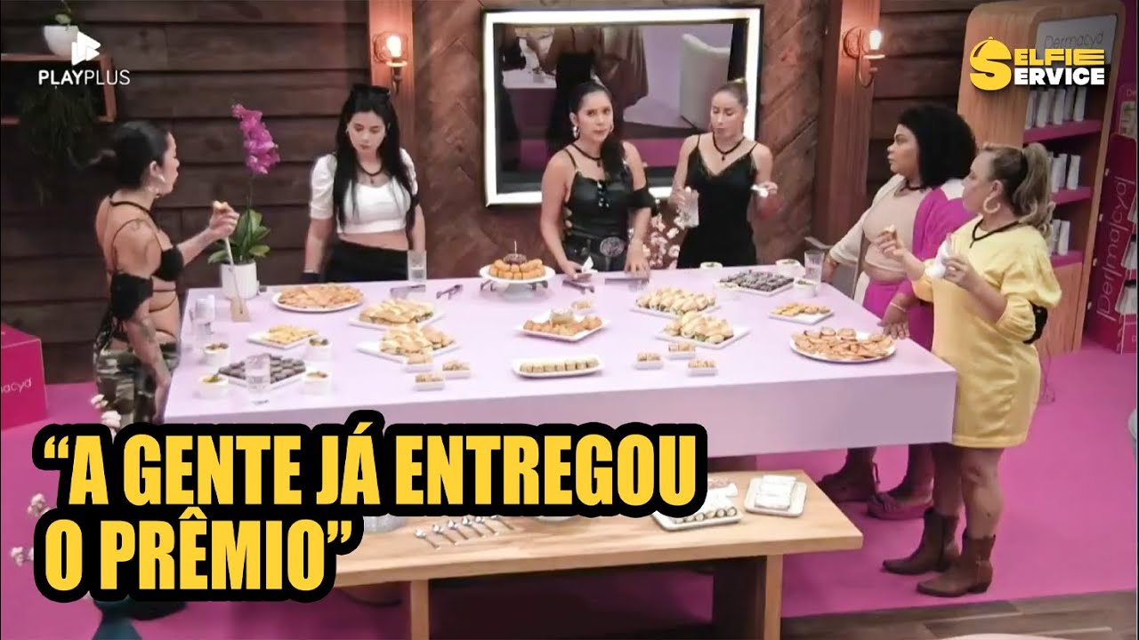 LUANA CONCORDA COM GIZELLY SOBRE ENTREGAR PRÊMIO PARA SACHA E ZÉ LOVE!