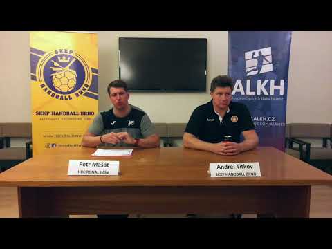 Tiskovka SKKP Handball Brno – HBC Ronal Jičín