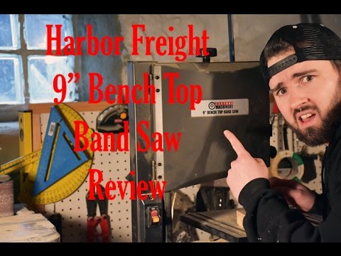 Harbor Freight 9in Bench Top Band Saw Review