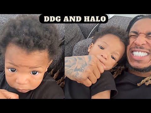 Halo Bites DDG's Thumb 😂❤️ DDG Takes the Pain 😂