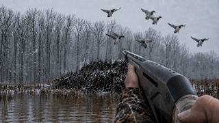 Kentucky Snowstorm Duck Hunting Was INSANE
