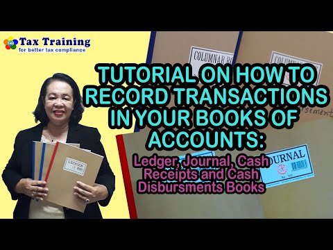 Tutorials on How to Record Transactions in your Books of Accounts